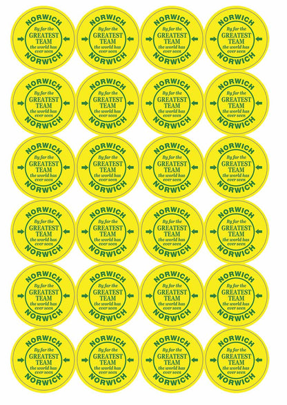 A picture of an A4 sheet of matte paper stickers
