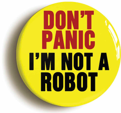 A picture of a button badge
