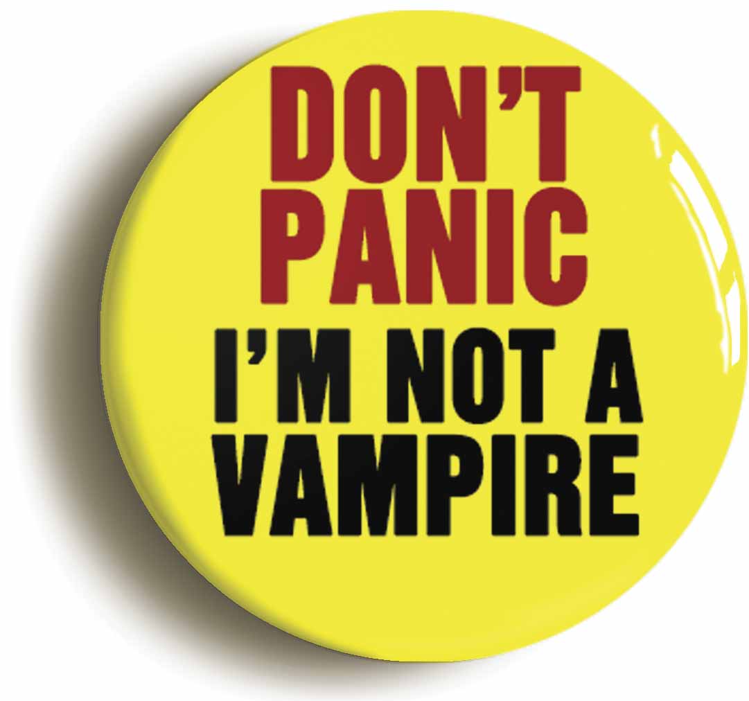 A picture of a button badge