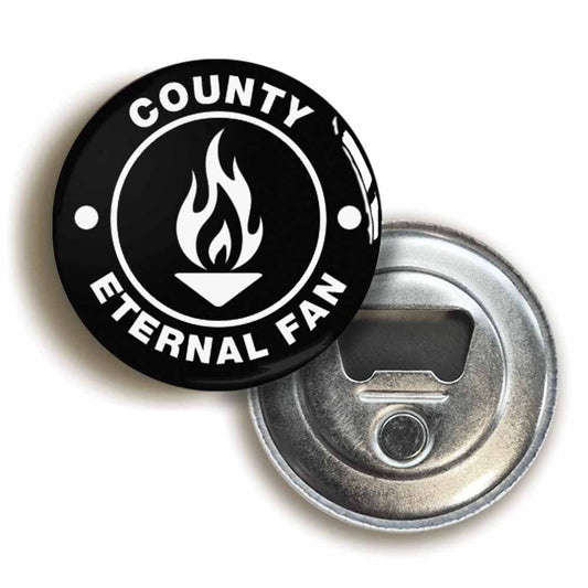 A picture of a bottle opener fridge magnet