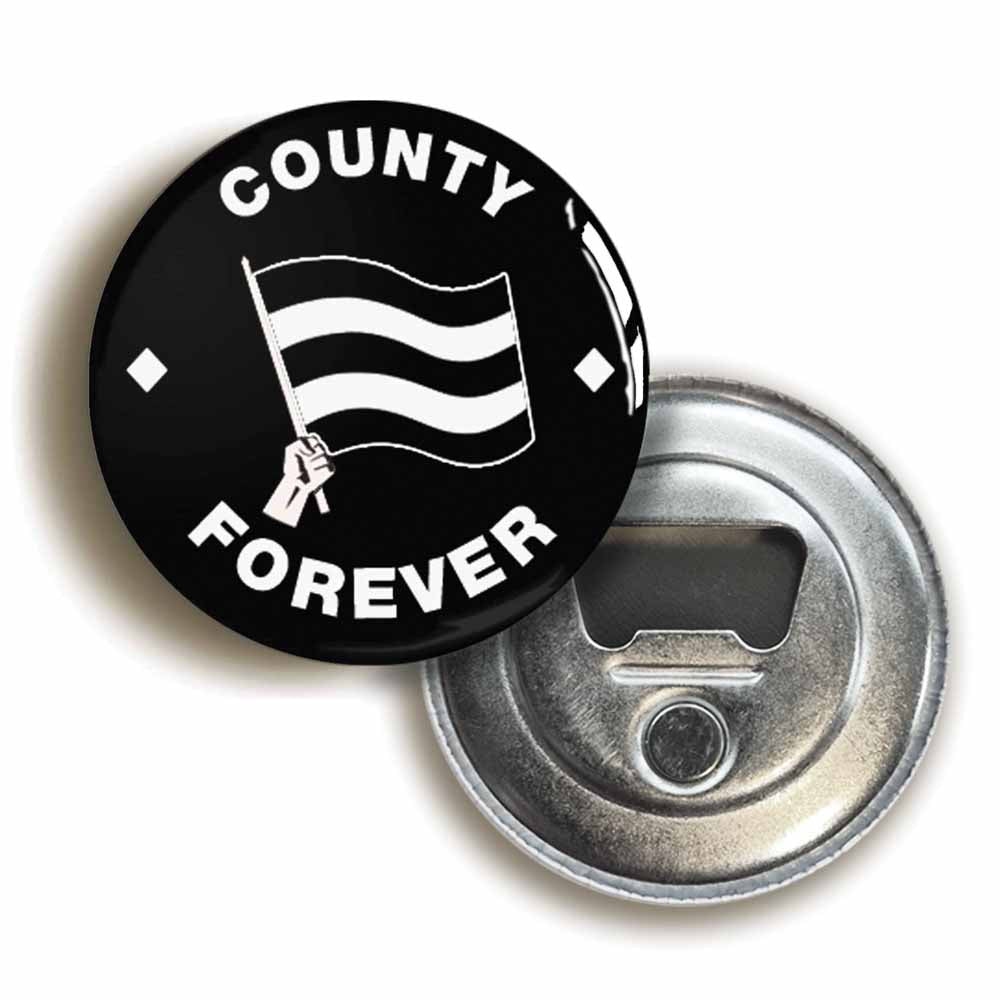A picture of a bottle opener fridge magnet