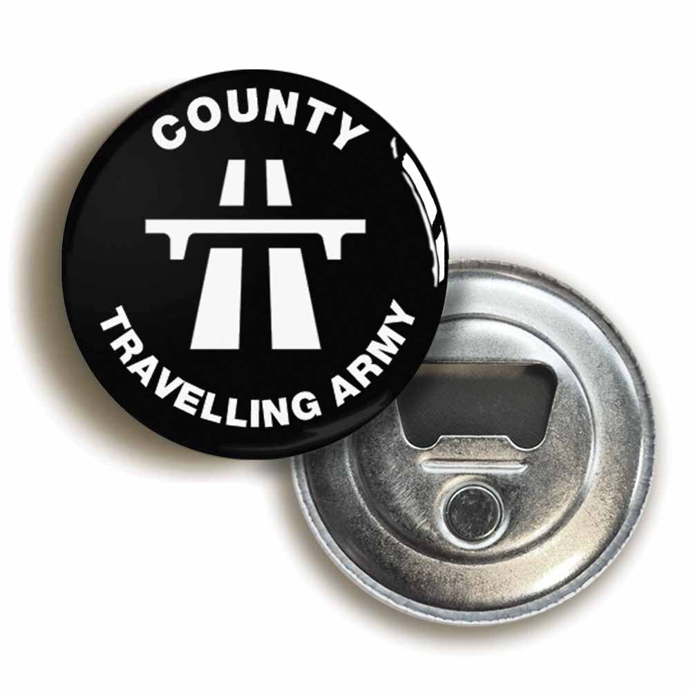 A picture of a bottle opener fridge magnet