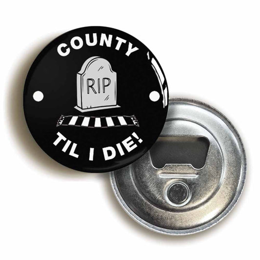 A picture of a bottle opener fridge magnet