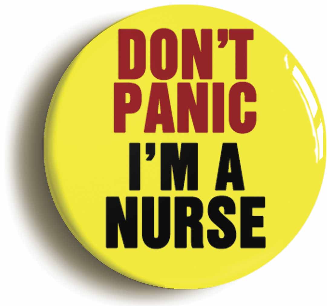 A picture of a button badge