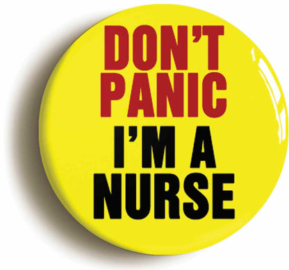 A picture of a button badge