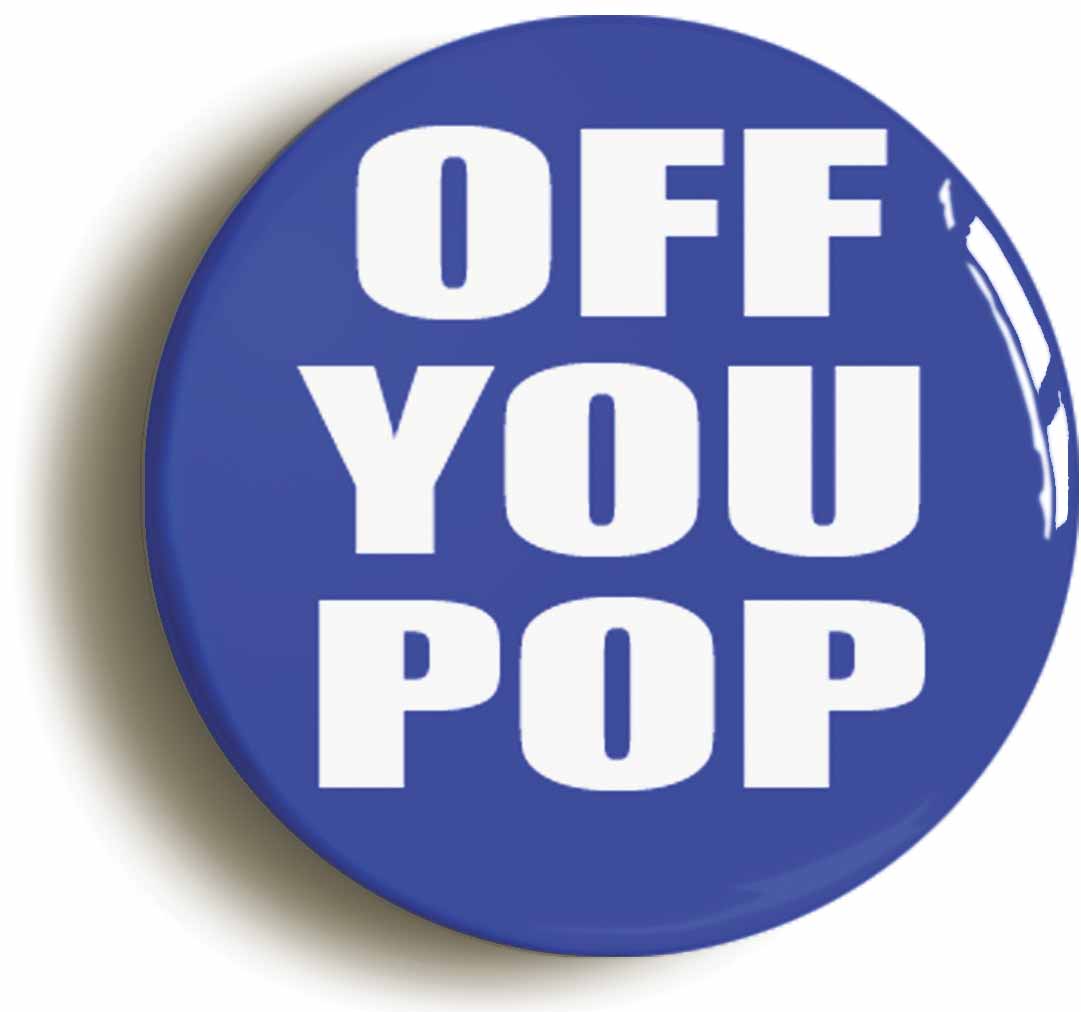 A picture of a button badge