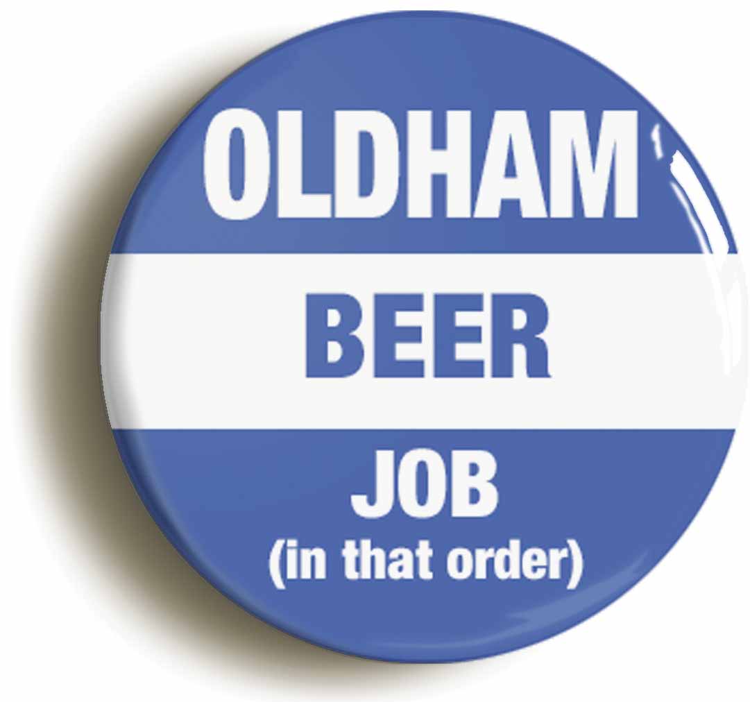 A picture of a button badge