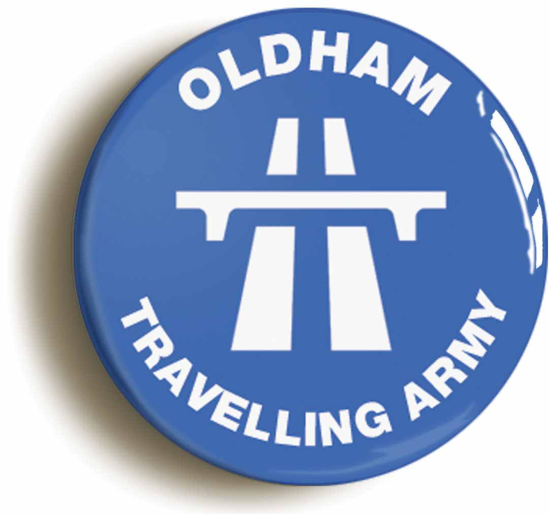 A picture of a button badge