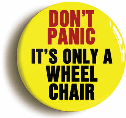 A picture of a button badge