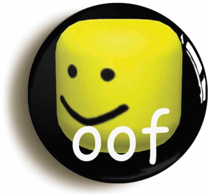 A picture of a button badge