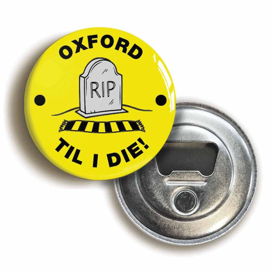 A picture of a bottle opener fridge magnet