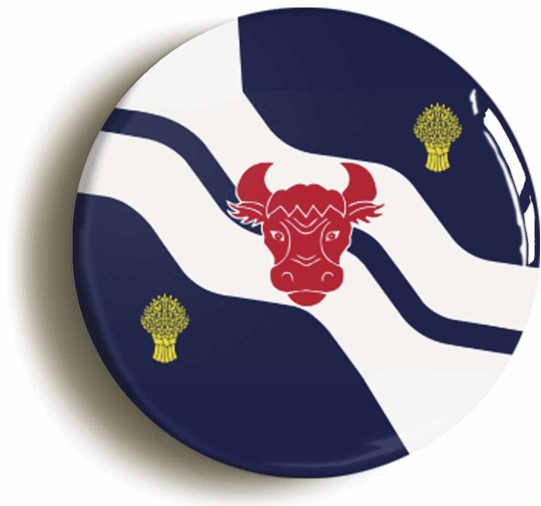 A picture of a button badge
