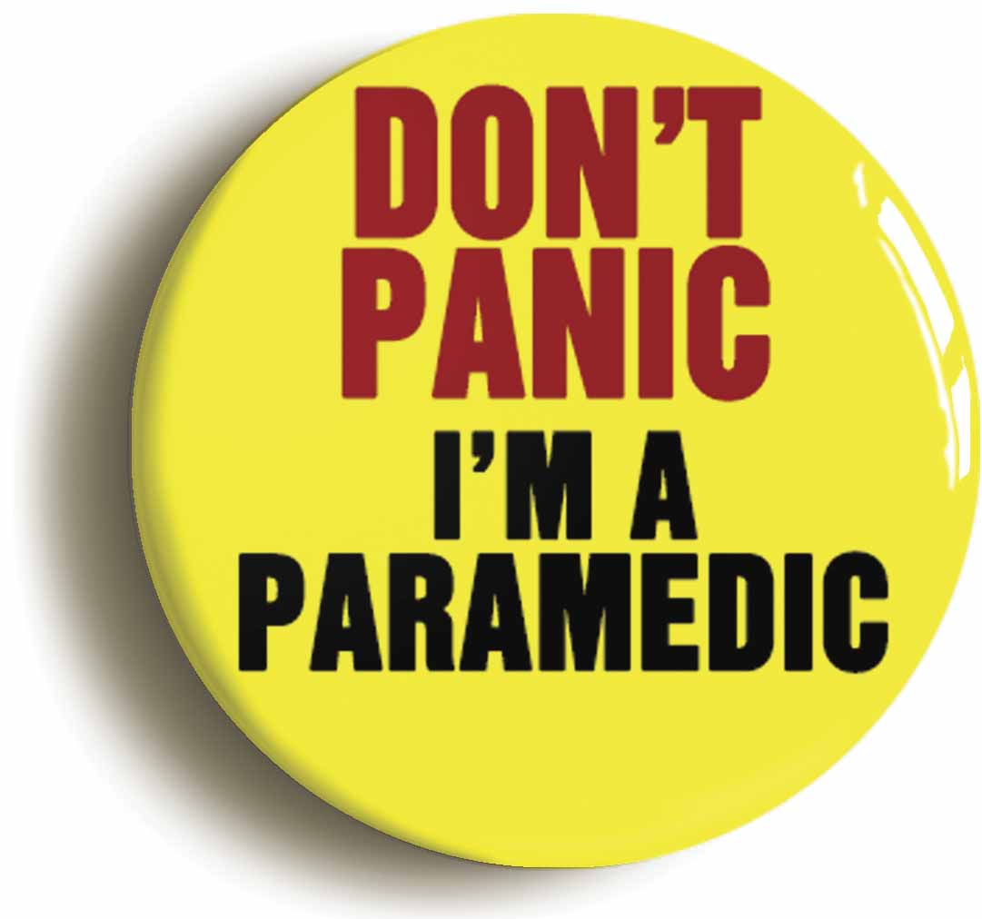 A picture of a button badge