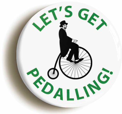 A picture of a button badge