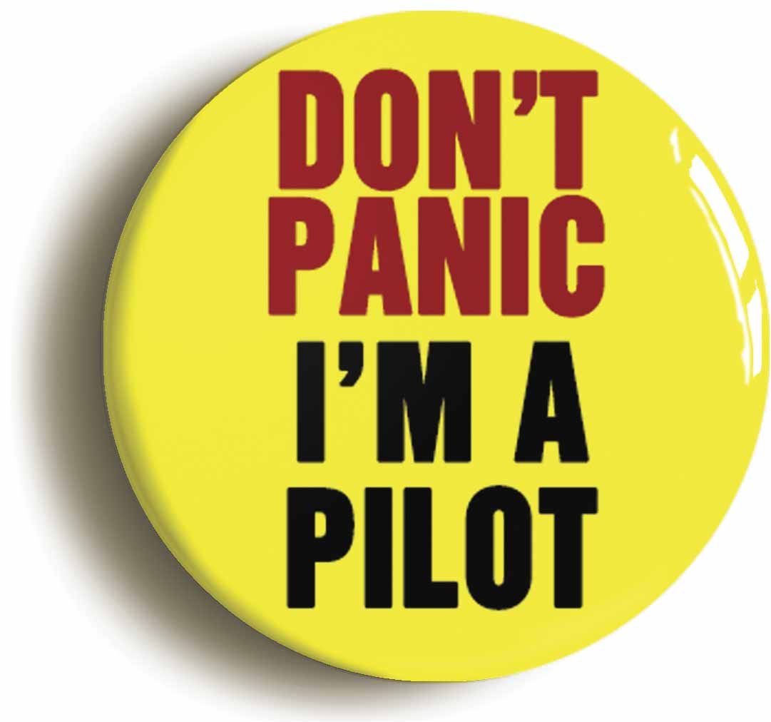 A picture of a button badge