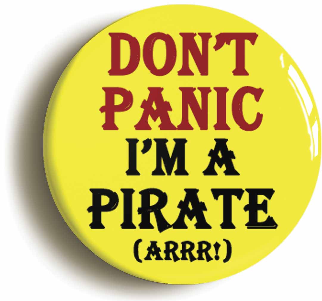 A picture of a button badge