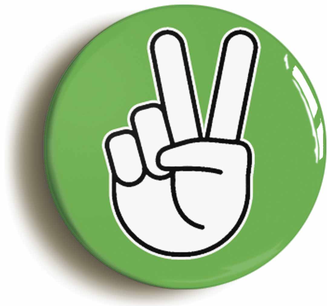 A picture of a button badge