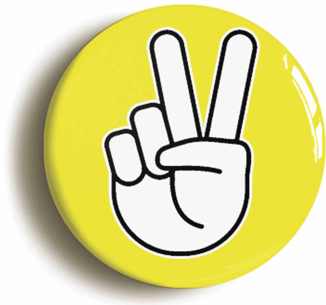 A picture of a button badge