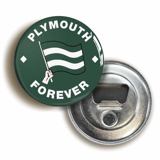 A picture of a bottle opener fridge magnet