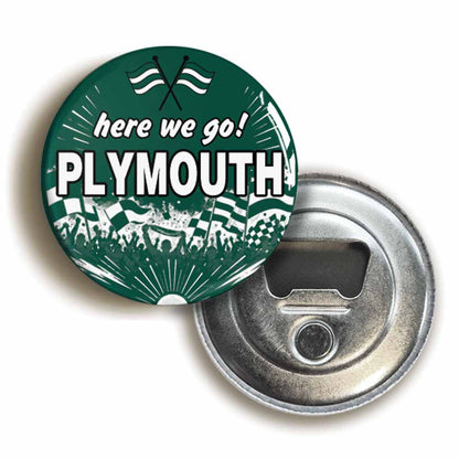 A picture of a bottle opener fridge magnet