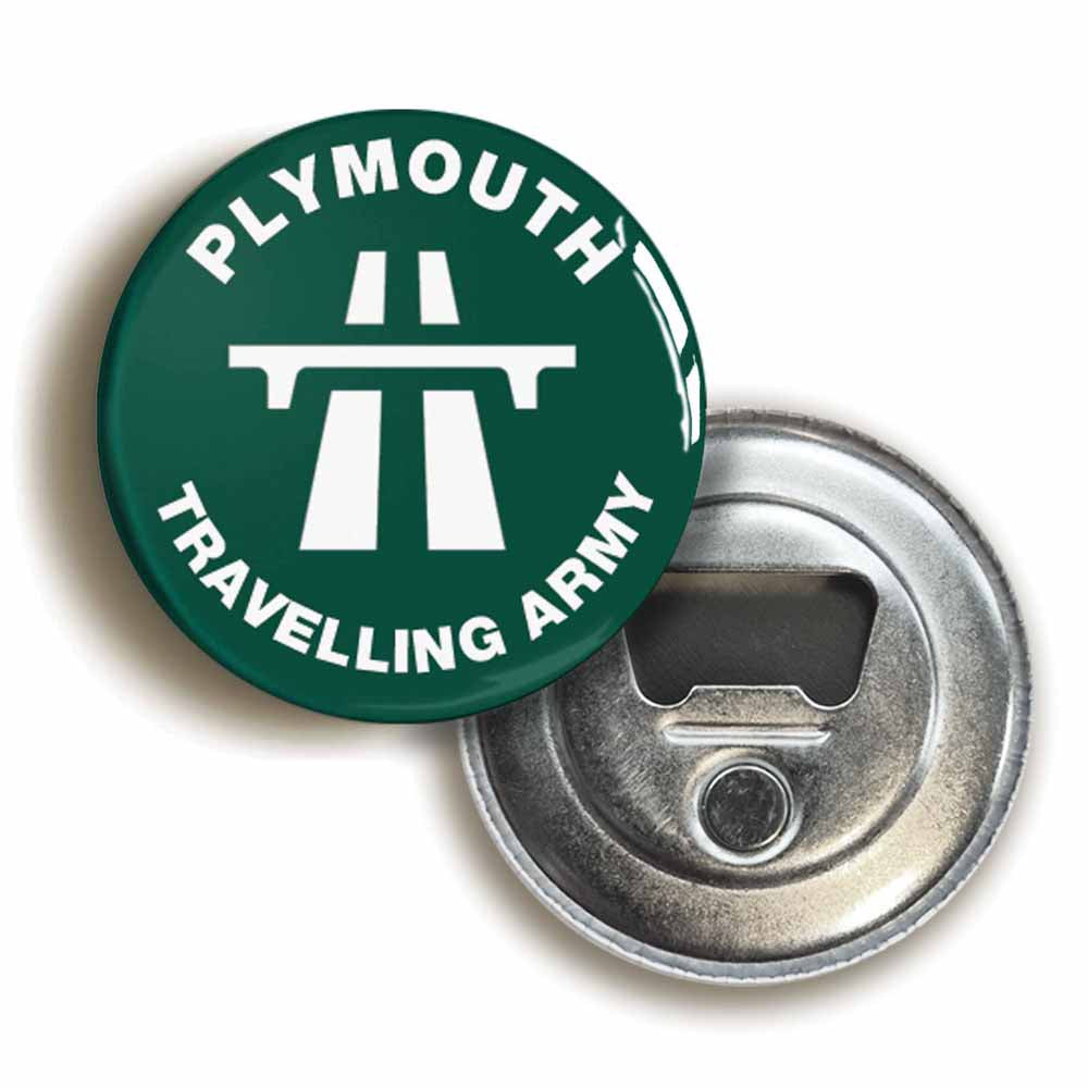A picture of a bottle opener fridge magnet