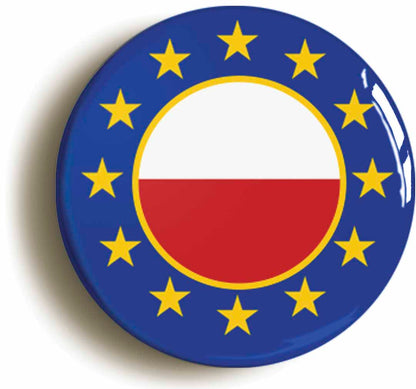 A picture of a button badge