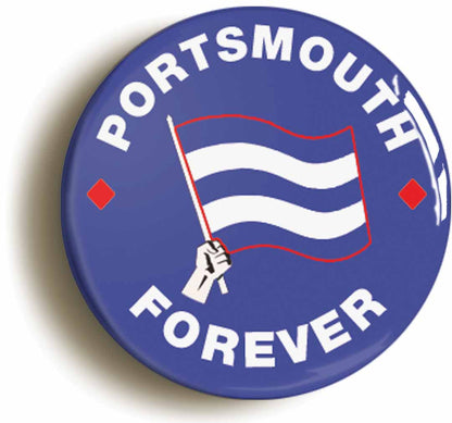 A picture of a button badge