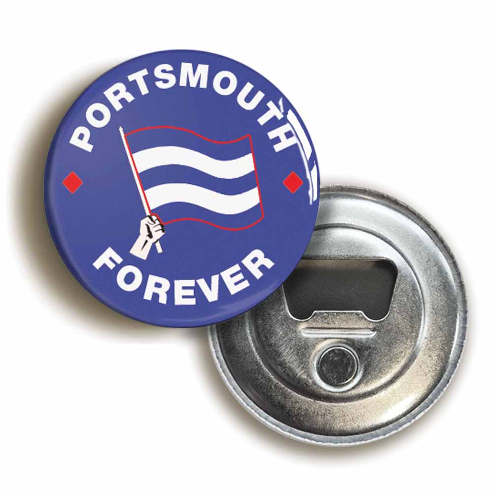 A picture of a bottle opener fridge magnet