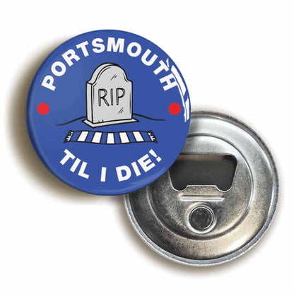 A picture of a bottle opener fridge magnet