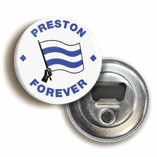 A picture of a bottle opener fridge magnet