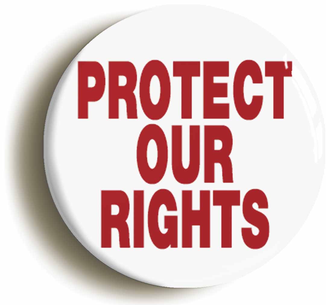 A picture of a button badge