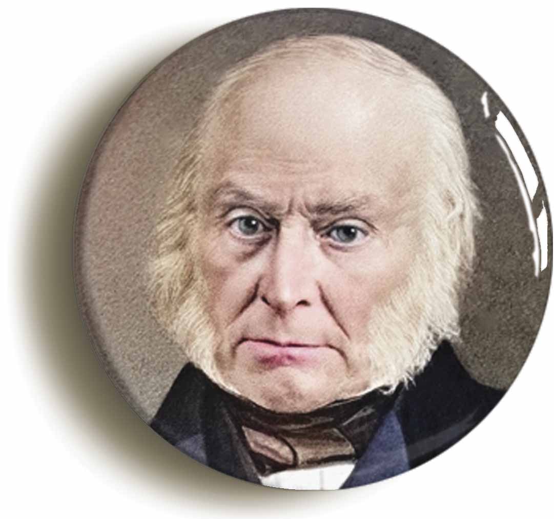 A picture of a button badge