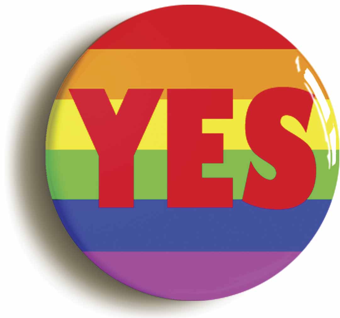 A picture of a button badge