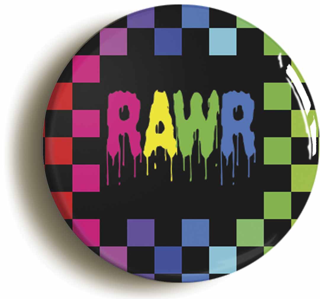 A picture of a button badge