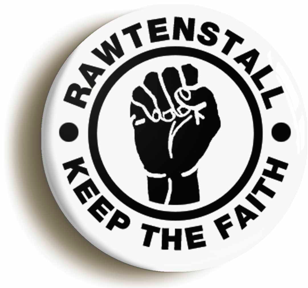 A picture of a button badge