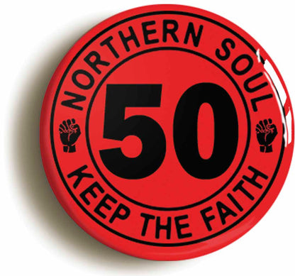A picture of a button badge
