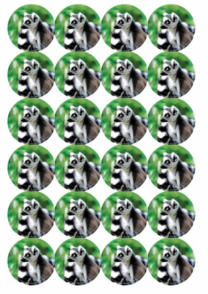A picture of an A4 sheet of matte paper stickers