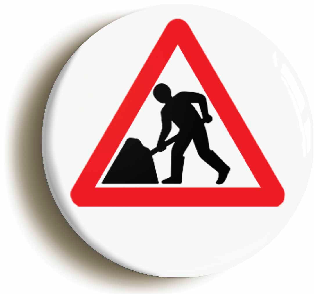 A picture of a button badge