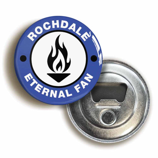 A picture of a bottle opener fridge magnet