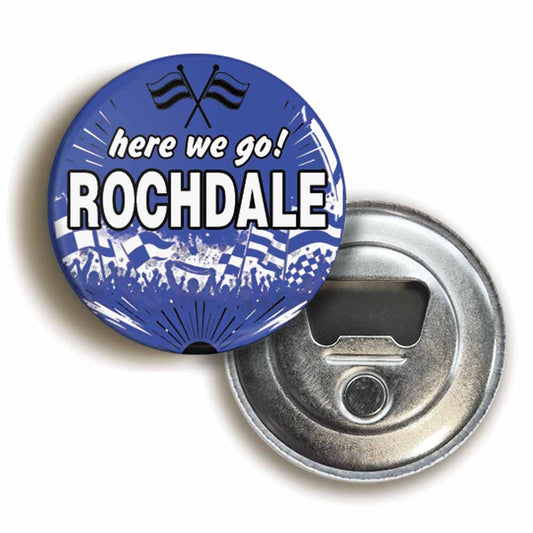 A picture of a bottle opener fridge magnet