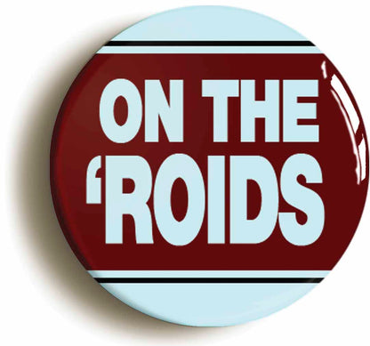 A picture of a button badge