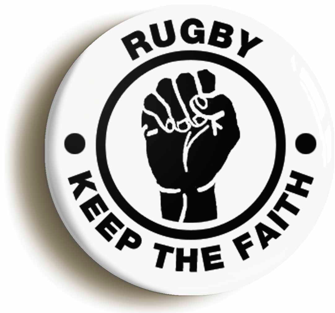 A picture of a button badge