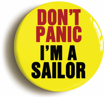 A picture of a button badge