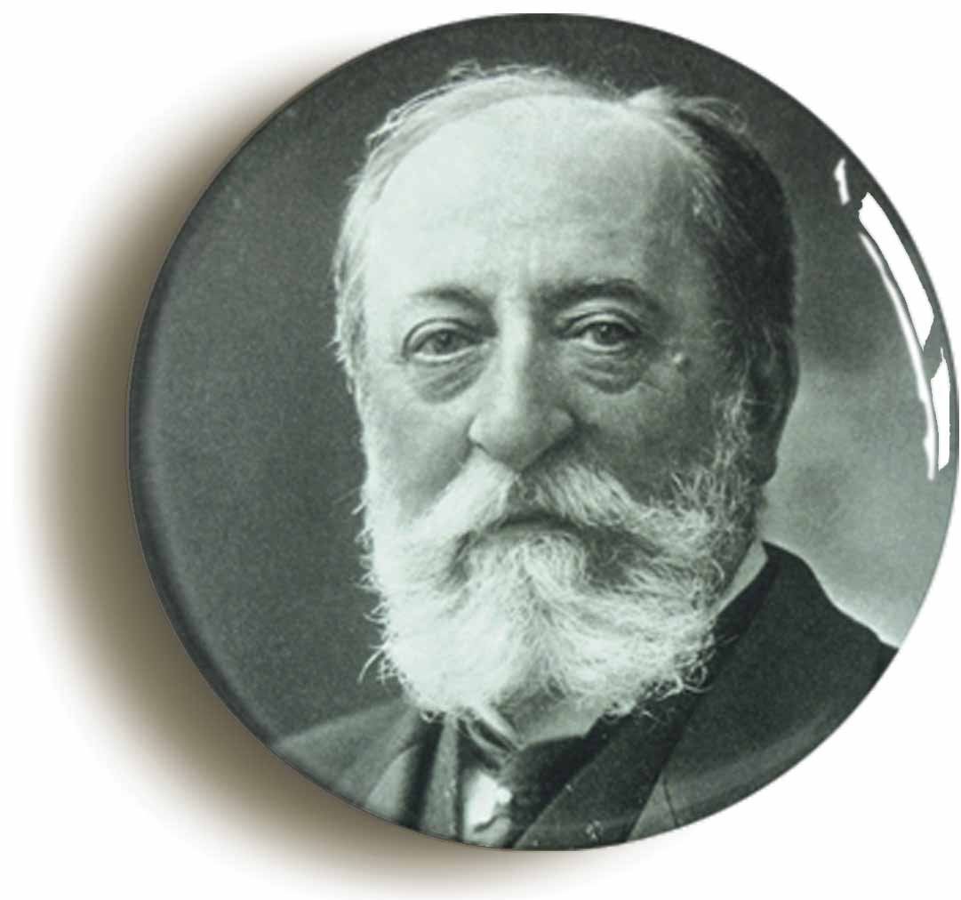 A picture of a button badge