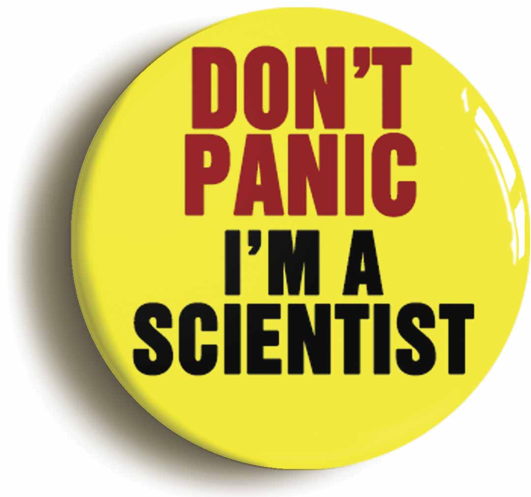 A picture of a button badge