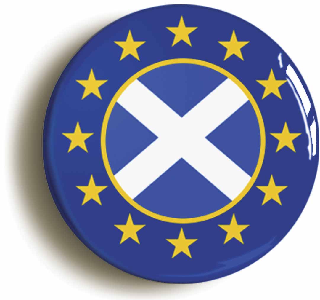 A picture of a button badge