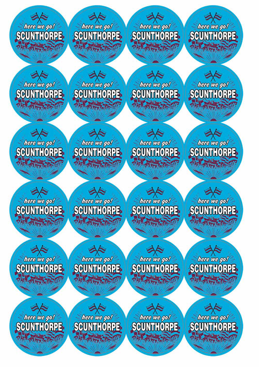 A picture of an A4 sheet of matte paper stickers