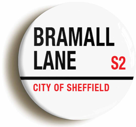 Bramall Lane S2 City Of Sheffield Road Sign Fridge Magnet