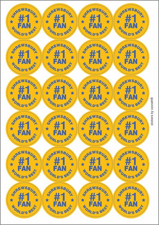 A picture of an A4 sheet of matte paper stickers