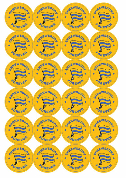 A picture of an A4 sheet of matte paper stickers